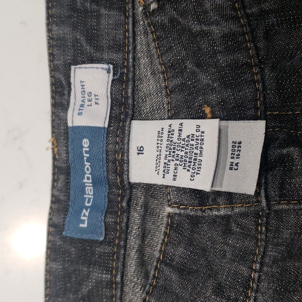 Liz Claiborne Jeans Size 16 - Picture 4 of 4